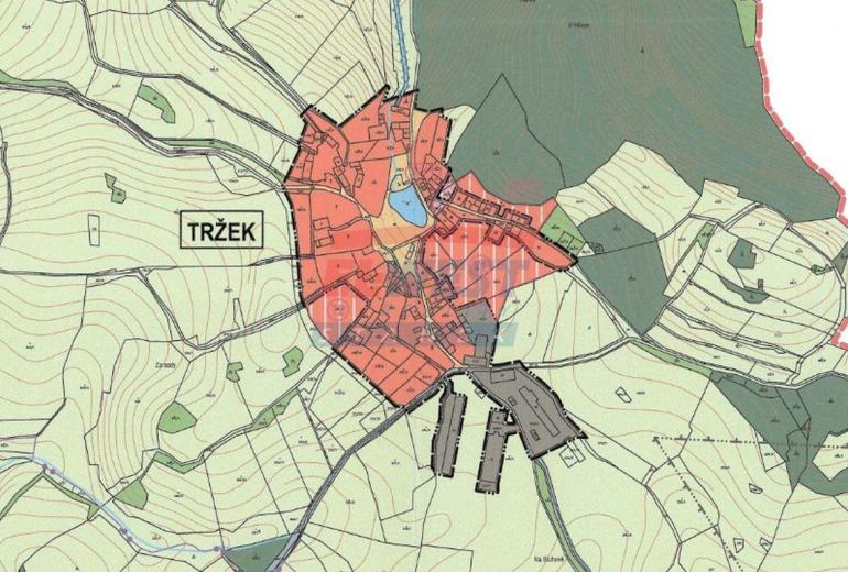 PRODEJ POZEMKU URČENÉHO K VÝSTAVBĚ DOMU V TRŽKU U KLATOV